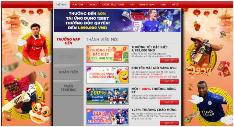 Hấp dẫn với những ưu đãi cá cược